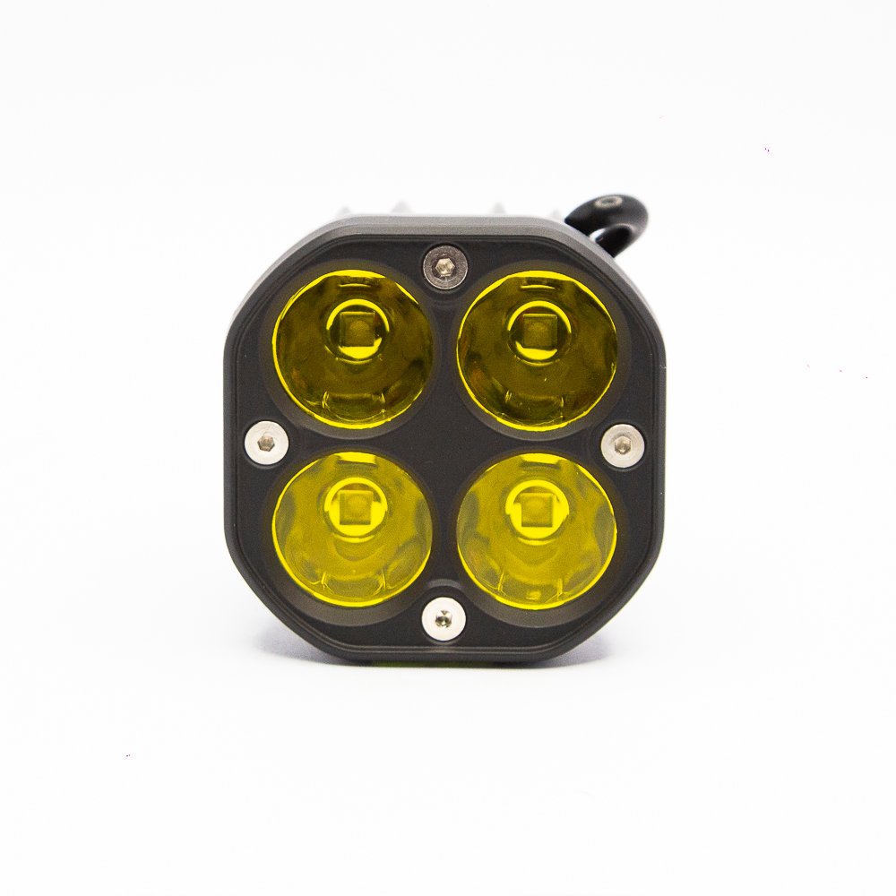 Foco de capot 4 led Amarillos