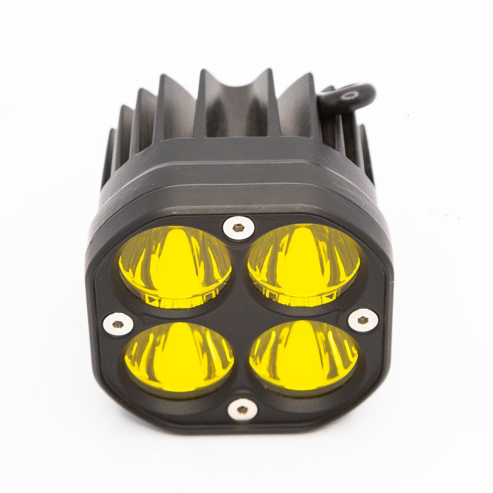 Foco de capot 4 led Amarillos