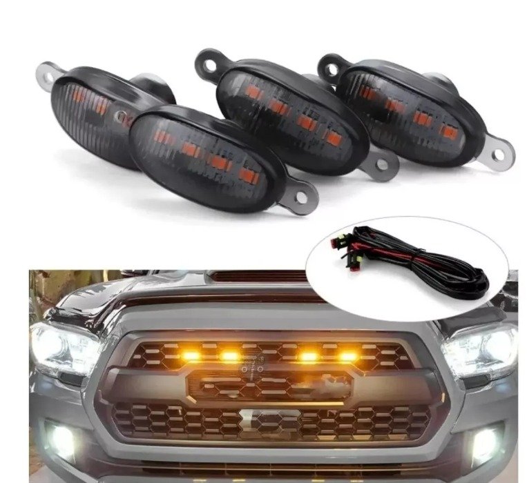 Luces tipo raptor universal para parrilla